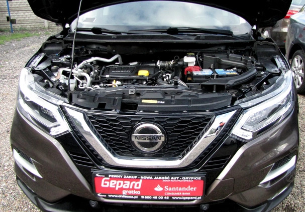 Nissan Qashqai cena 68999 przebieg: 186669, rok produkcji 2018 z Chełm małe 154
